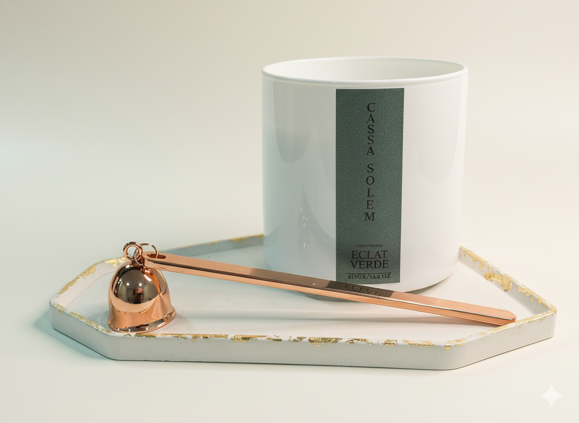 VELA ARTESANAL ECLAT VERDE 415 GR