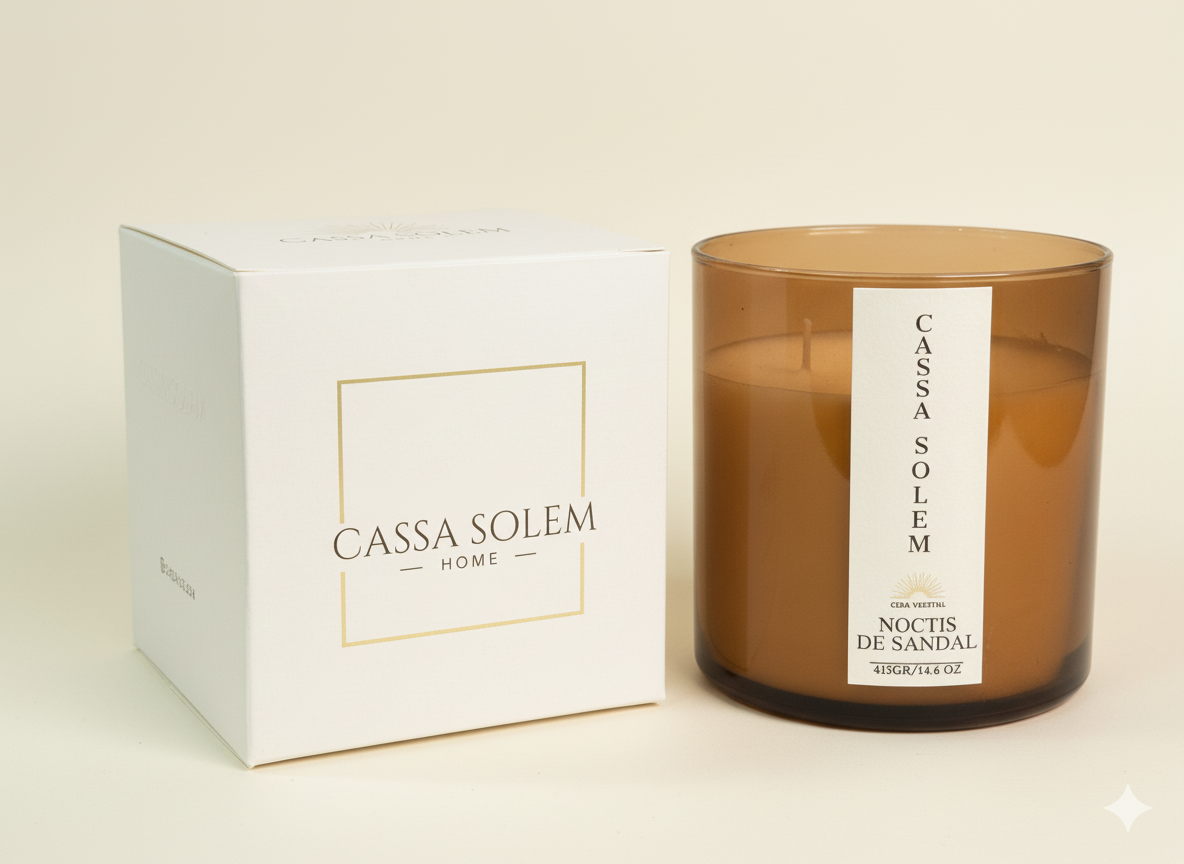 VELA ARTESANAL NOCTIS DE SANDAL 415 GR