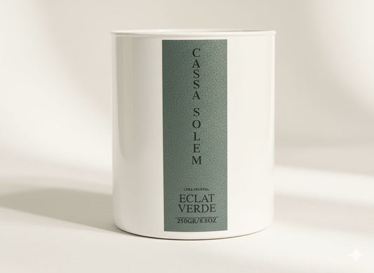 VELA ARTESANAL ECLAT VERDE 250 GR