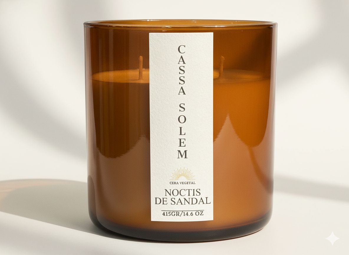 VELA ARTESANAL NOCTIS DE SANDAL 415 GR