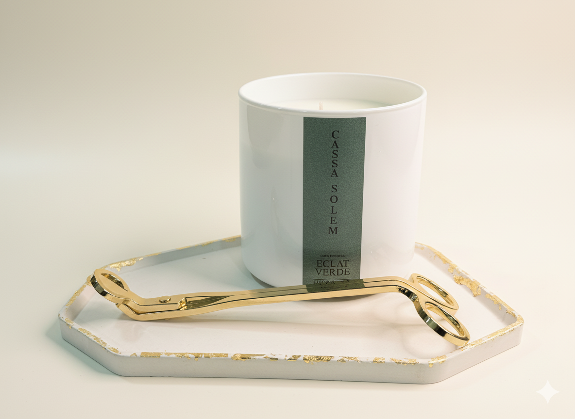 VELA ARTESANAL ECLAT VERDE 415 GR