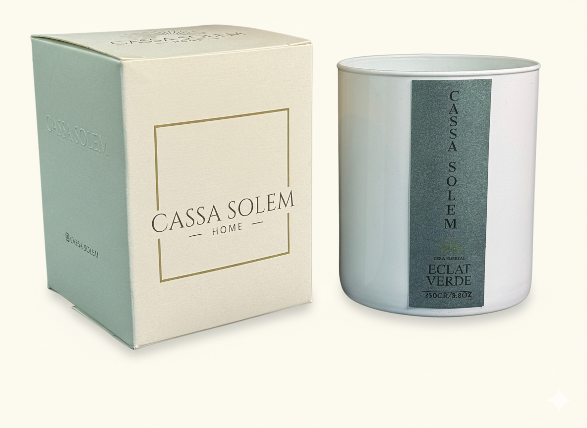 VELA ARTESANAL ECLAT VERDE 250 GR