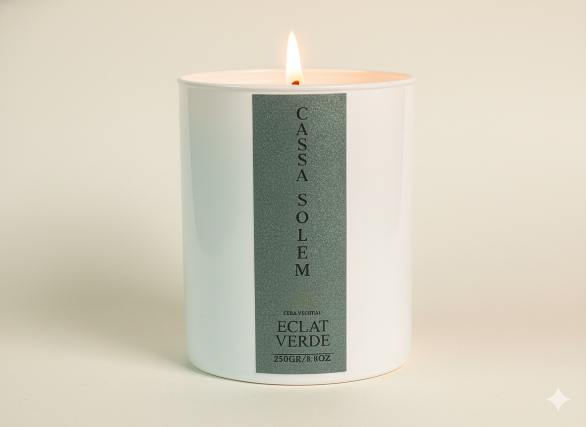 VELA ARTESANAL ECLAT VERDE 250 GR