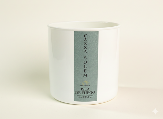 VELA ARTESANAL ISLA DE FUEGO 415 GR