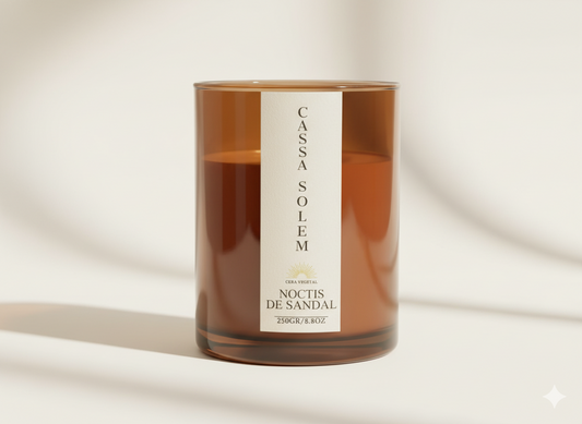 VELA ARTESANAL NOCTIS DE SANDAL 250 GR