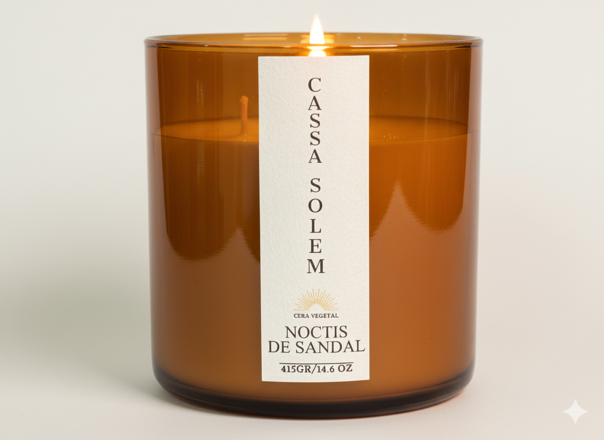 VELA ARTESANAL NOCTIS DE SANDAL 415 GR